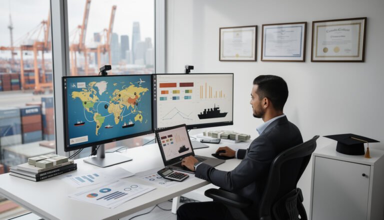 découvrez le métier d'assistant import-export : missions, formations indispensables, et salaires pour bien démarrer votre carrière dans le commerce international.